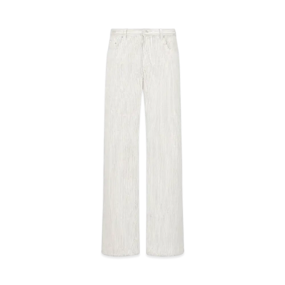 Dior x KAWS Heritage Jeans Cotton-Blend Corduroy "White"
