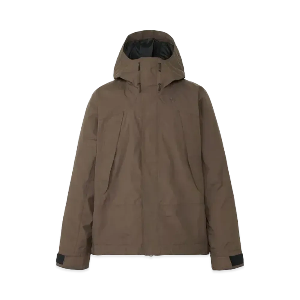 Goldwin Pertex Unlimited Two Layer Jacket (Unisex) "Jet Brown"
