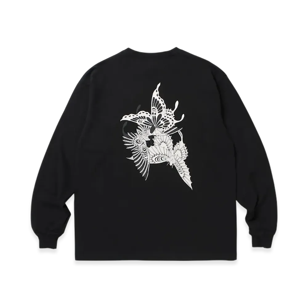 APHRODITEGANG GAKKIN x BUDSPOOL Hakusancho L/S Tee "Black"