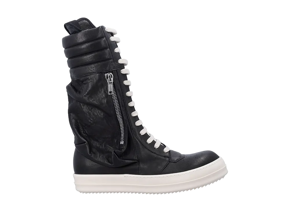 Rick Owens Cargo Geobasket "Black Milk"