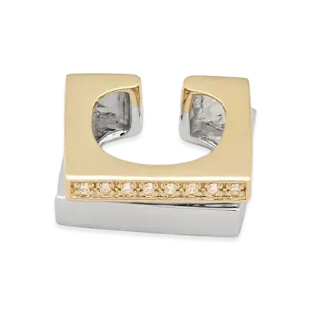 TOMWOOD Step Ear Cuff CZ "Duo"