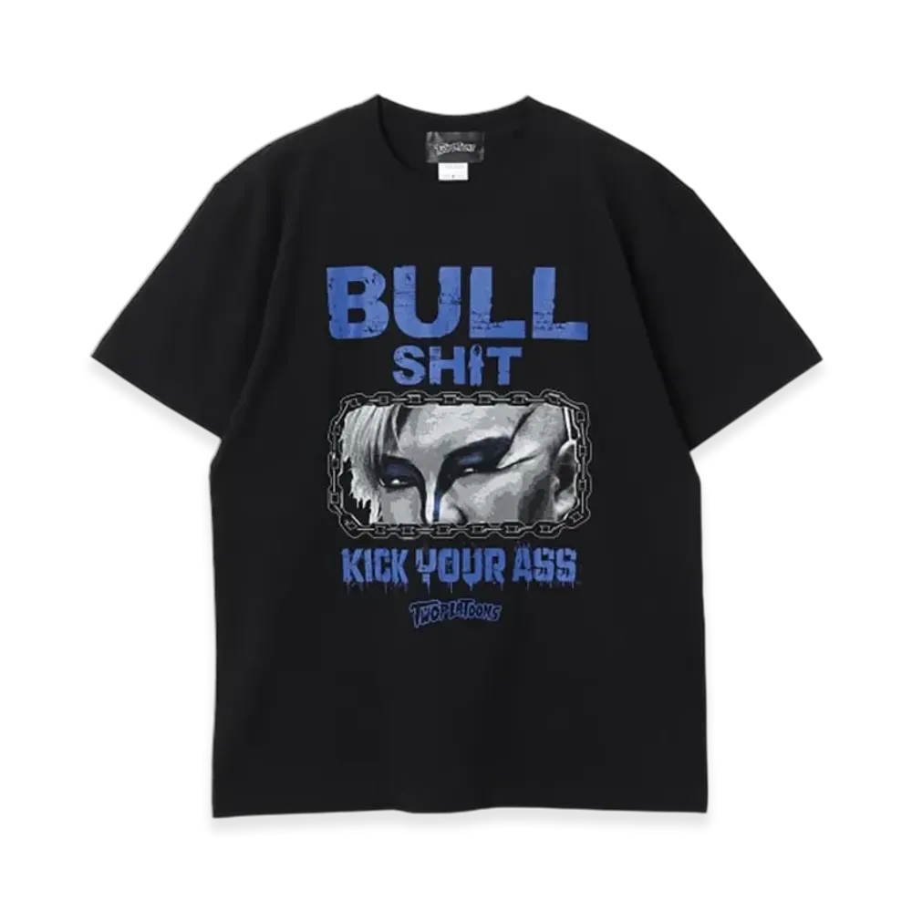BEAMS x TWO PLATINUM x BULL NAKANO / BULL SHIT T-Shirt "Black"