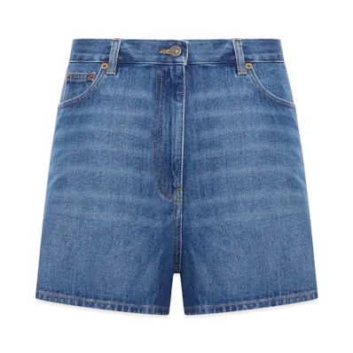 Valentino Women's Denim Shorts "Medium"