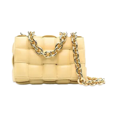 Bottega Veneta Chain Cassette "Butter"