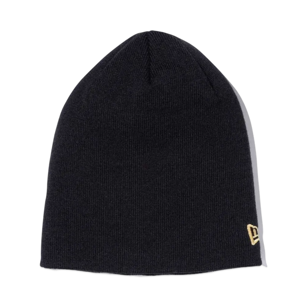 NEW ERA Basic Beanie "Black/Gold"