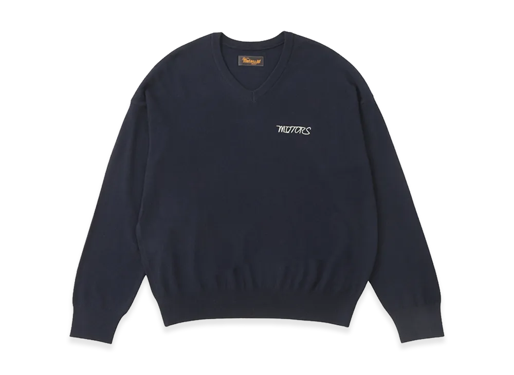 visvim Selmer V-Neck Knit "Black"