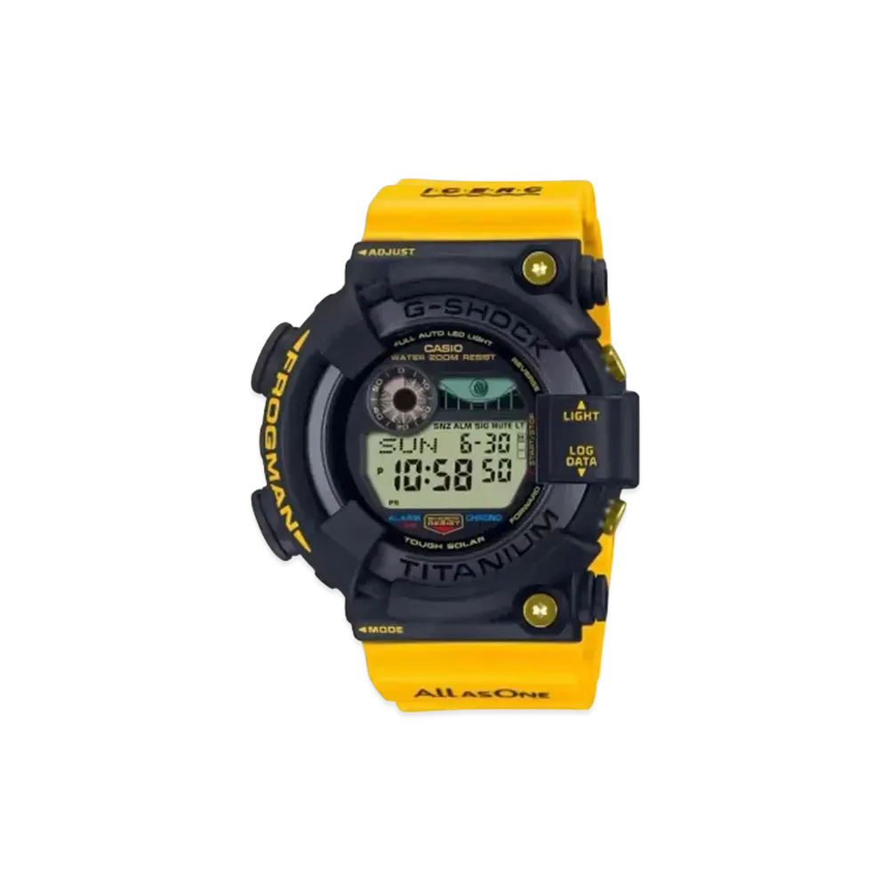 Casio G-Shock x ICERC Japan Master of G - Sea Frogman GW-8200K-9JR "Black/Yellow"