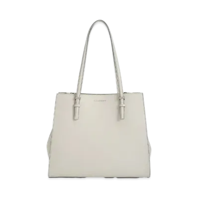 CHARLES & KEITH Classic Double Handle Tote Bag "Grey"