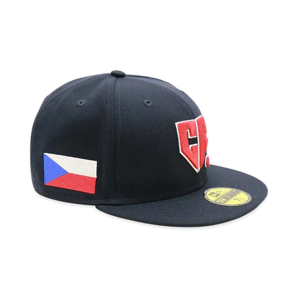 NEW ERA x THE CAP 59Fifty 2026 World Baseball Classic On-Field Czech Republic "Navy"