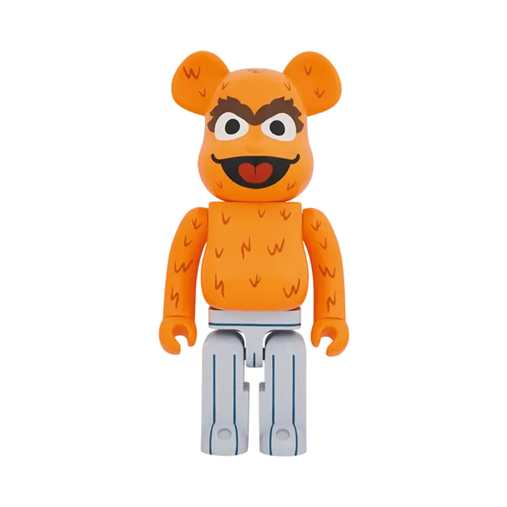Bearbrick OSCAR THE GROUCH (The Original Orange Fur Ver.) 1000%