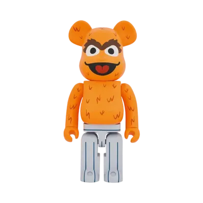 Bearbrick OSCAR THE GROUCH (The Original Orange Fur Ver.) 1000%