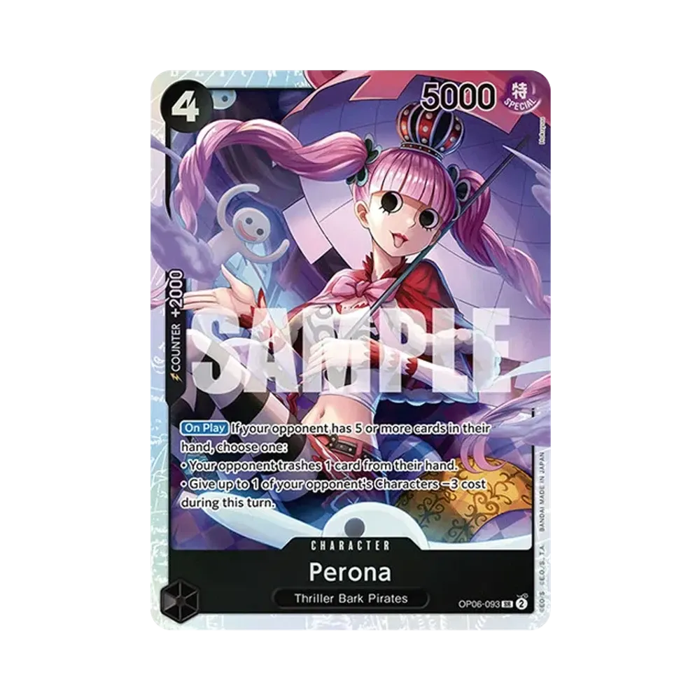 ペローナ SR [OP06-093] (フラッグシップバトル ベスト8記念品) for