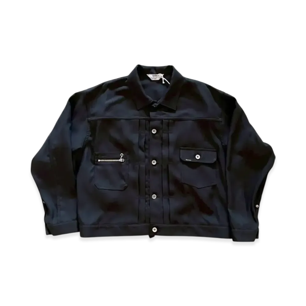 DAIRIKU 2PKT Polyester Jacket "Black"