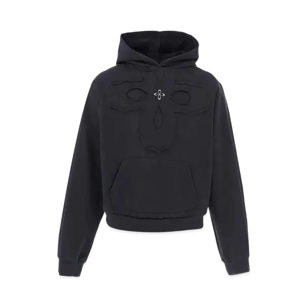 SURGERY Clover Logo Patchs Sweat Hoodie "Charcoal"