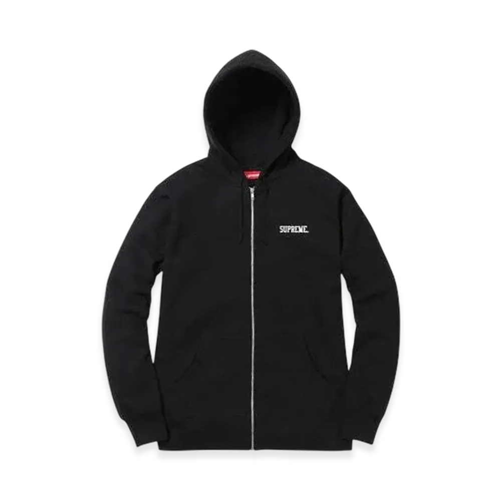 Supreme Overfiend Touch Zip Up Hooded Sweatshirt "Black"
