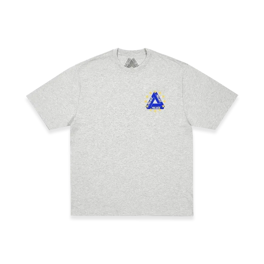 PALACE Eu Tri T-Shirt "Grey Marl"