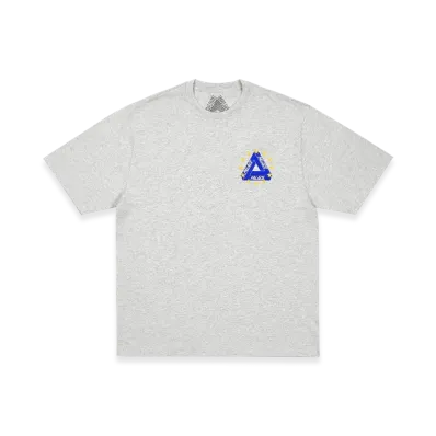 PALACE Eu Tri T-Shirt "Grey Marl"