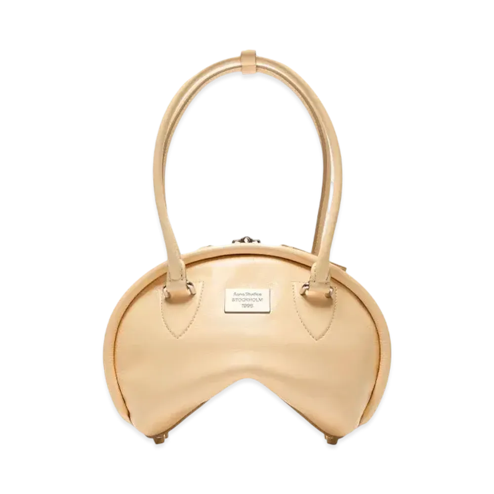 Acne Studios Bowling Mini Shoulder Bag "Vanilla Yellow"