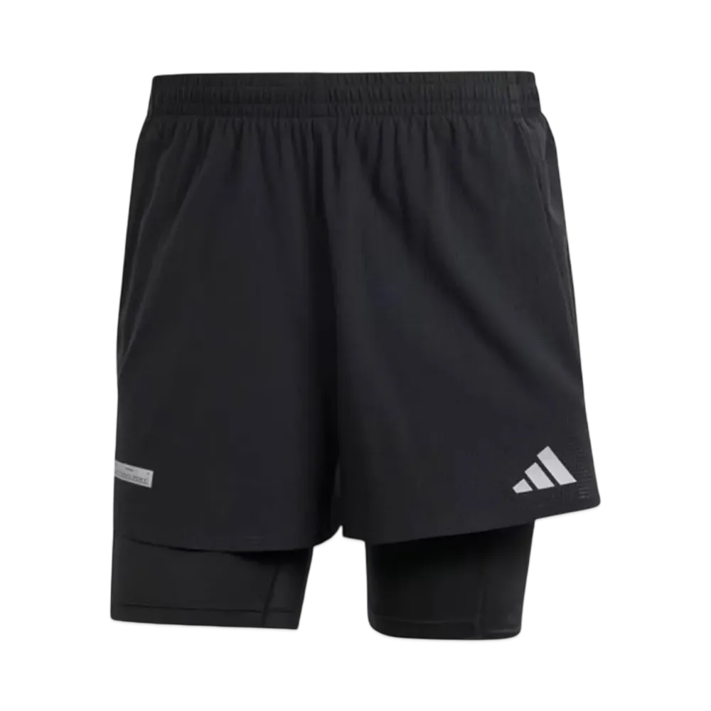 adidas Ultimateadidas 2-in-1 Shorts "Black/Black"