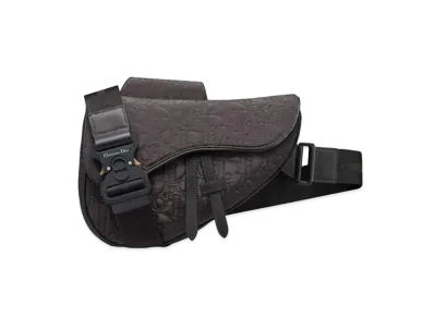 Dior Saddle Bag Dior Oblique Spider "Black"