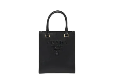 PRADA Small Saffiano Leather Handbag "Black"