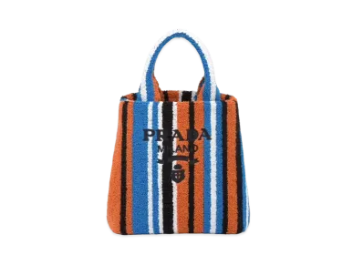 PRADA Embroidery Handbag "Orange"