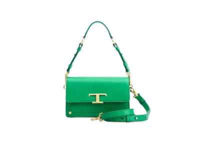 TOD'S T Timeles Shoulder Bag Mini "Green"