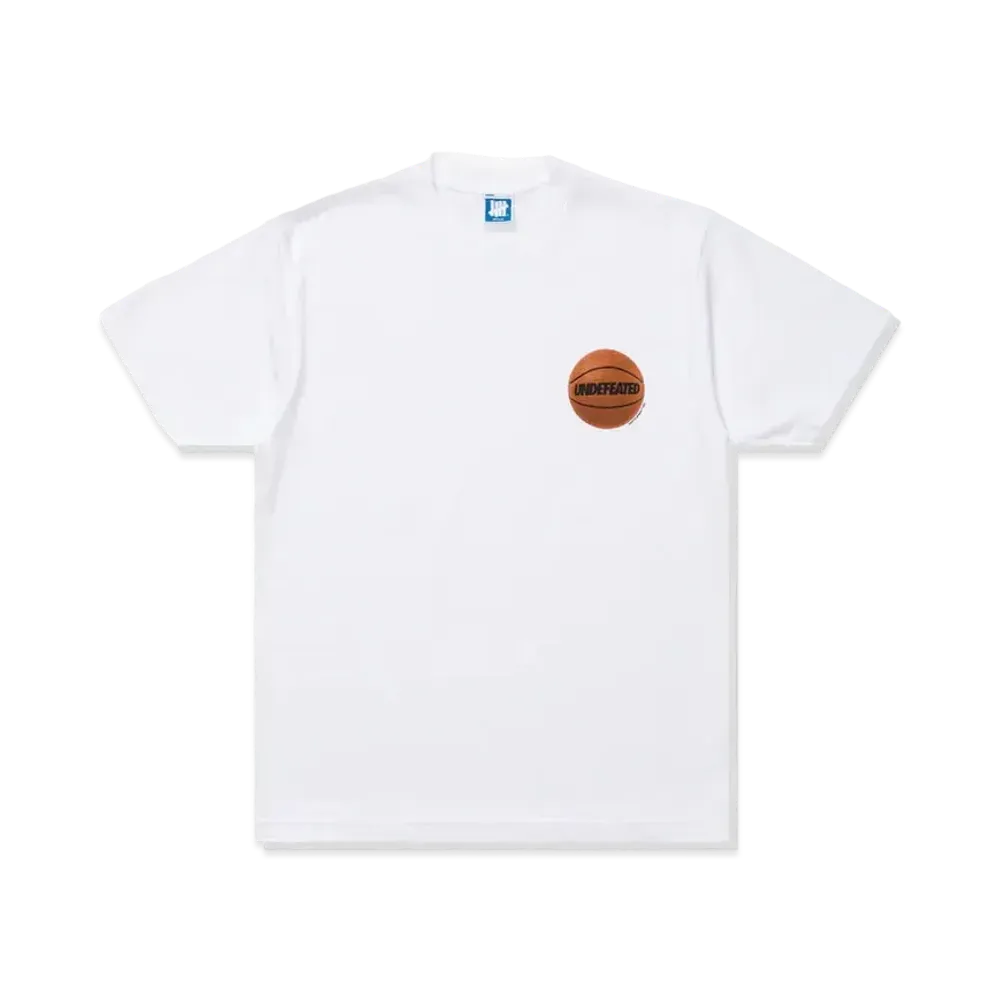 UNDEFEATED Basketball S/S Tee "White"