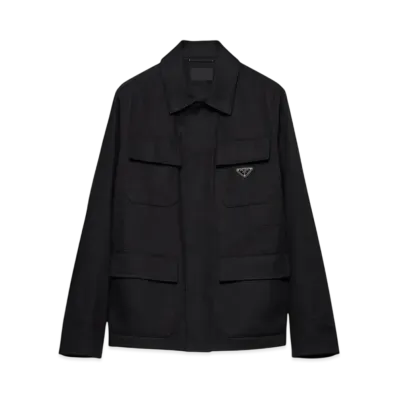 PRADA Men's Cotton Jacket "Black"