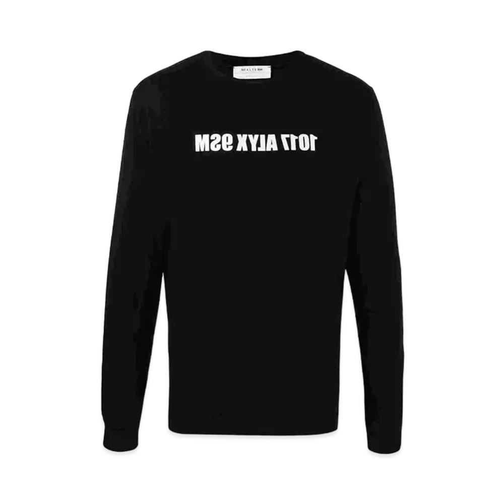 1017 ALYX 9SM Reserve Logo-Print Cotton T-Shirt "Black"