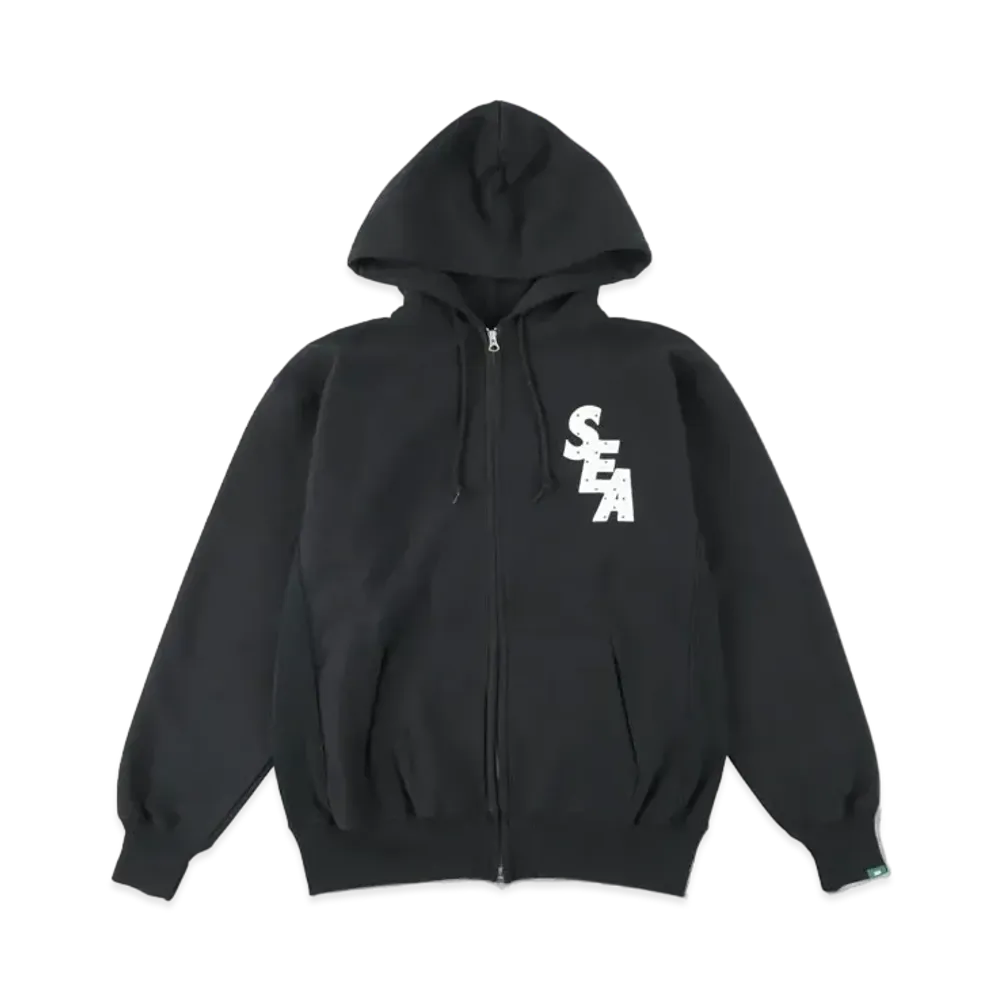 WIND AND SEA SDT (Dot) Full Zip Hoodie "Black"