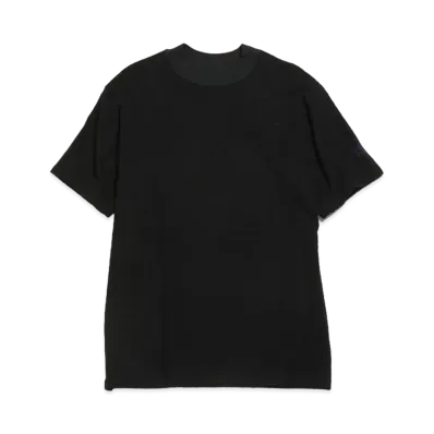 Needles S/S MOCK NECK TEE - COTTON PILE JERSEY "Black"