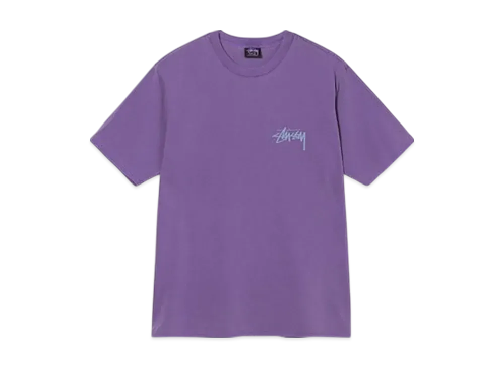 Stussy ビッグリーグ ピグメントダイ Tシャツ "パープル"