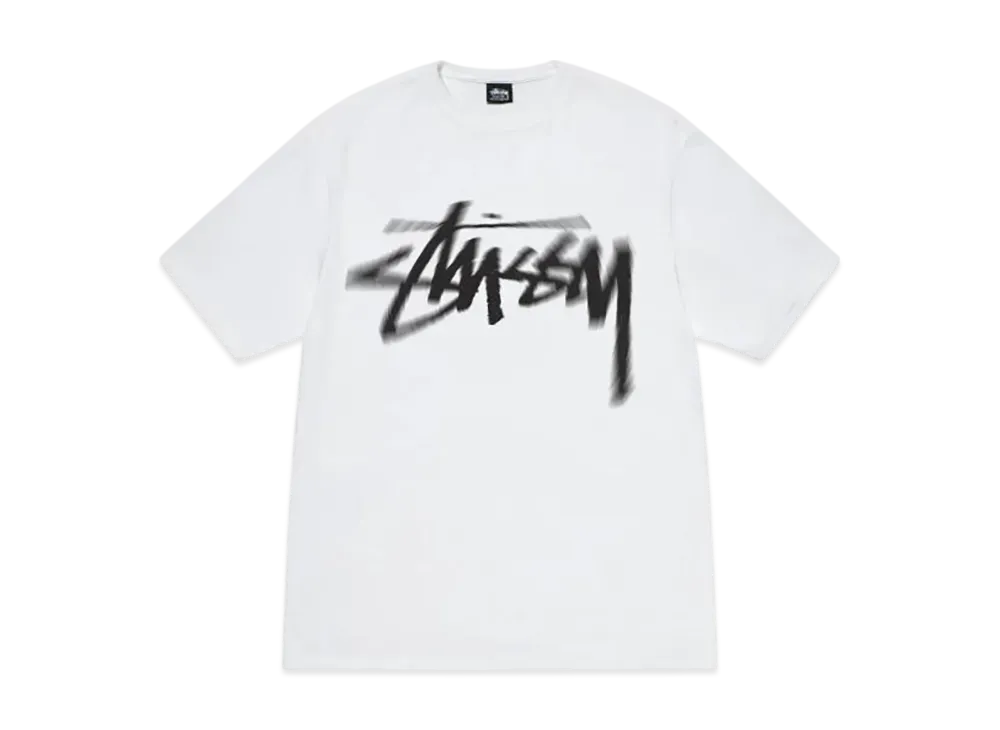 Stussy Dizzy Stock Tee "White"