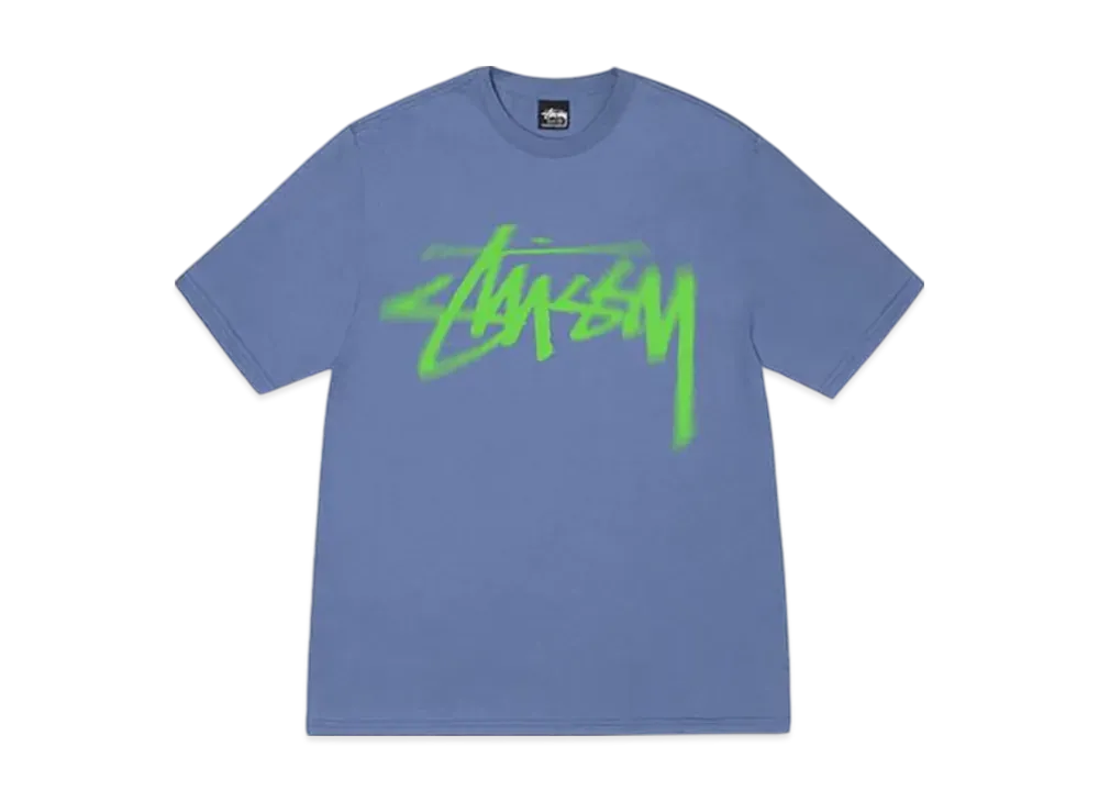 Stussy Dizzy Stock Tee "Storm Blue"