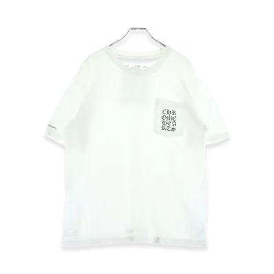 Chrome Hearts Vertical Logo S/S T-Shirt "White"