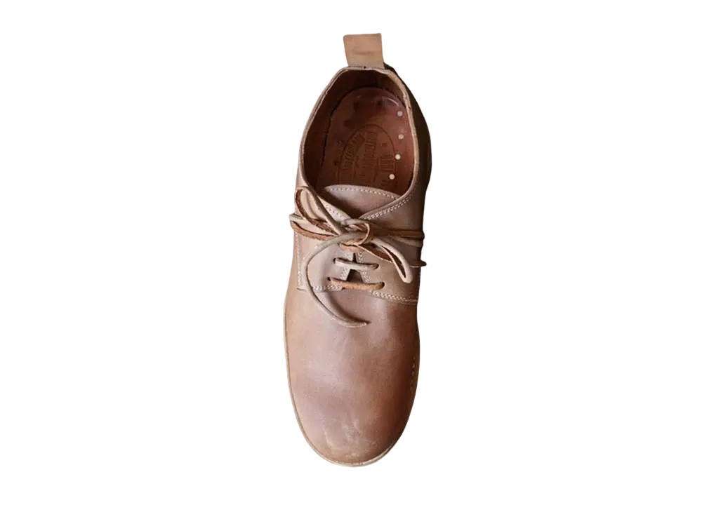 GUIDI Morosino Horse Reverse Leather "Brown" 1907 Rubber Sole
