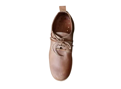 GUIDI Morosino Horse Reverse Leather "Brown" 1907 Rubber Sole