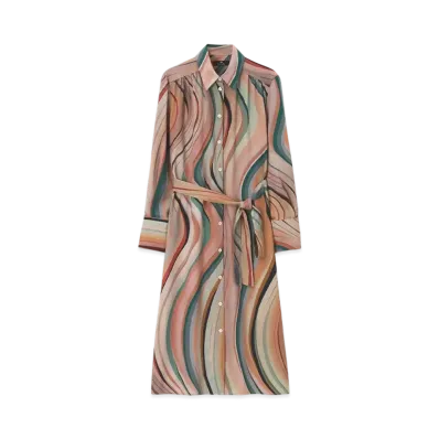Paul Smith Womens New Swirl Dress "Multi"