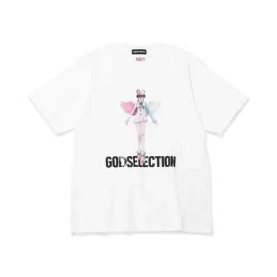 GOD SELECTION XXX ONEPIECE T-SHIRT GX-S22-OPST-01 Uta "White"