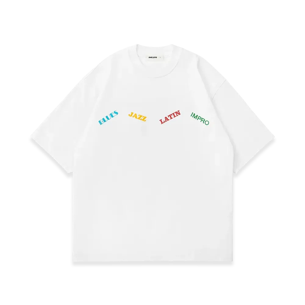 everyone Billboard Tee Shirt "White"