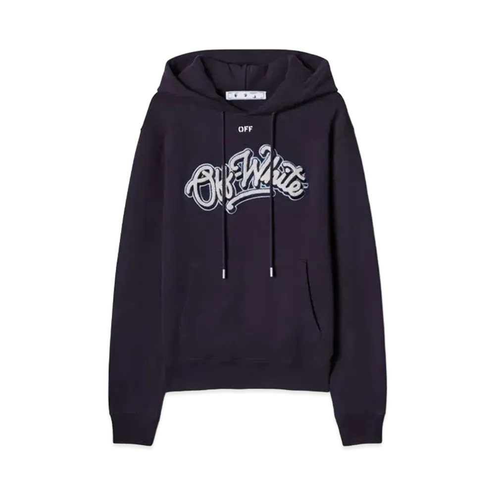 OFF-WHITE C/O Chicago Bulls Hoodie "Navy"
