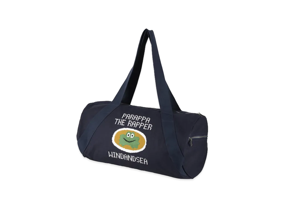 WIND AND SEA x Parappa The Rapper Gym Bag "Navy"