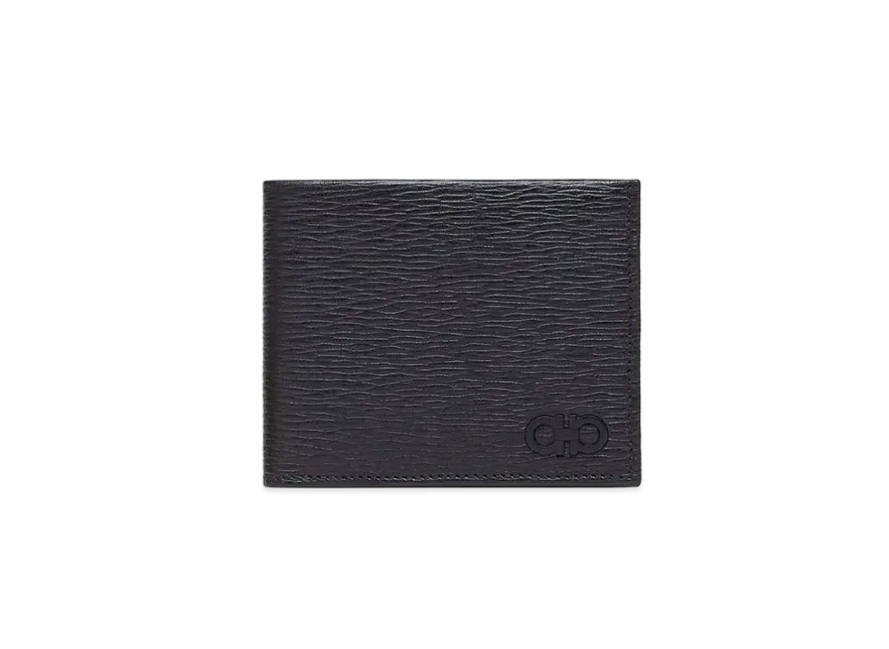 Salvatore Ferragamo Bi-Fold Wallet "Black/Rain"
