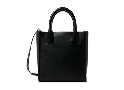 Chloe Small Joyce Tote Bag In Shiny Calfskin "Black"