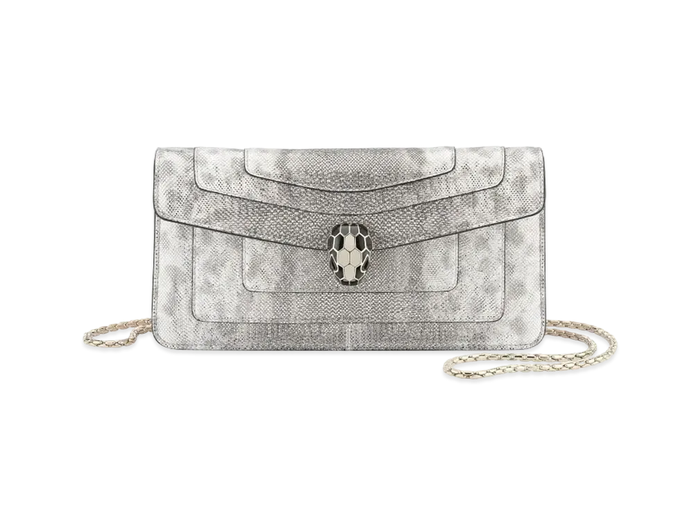 BVLGARI Serpenti Forever Shoulder Bag "Beige"