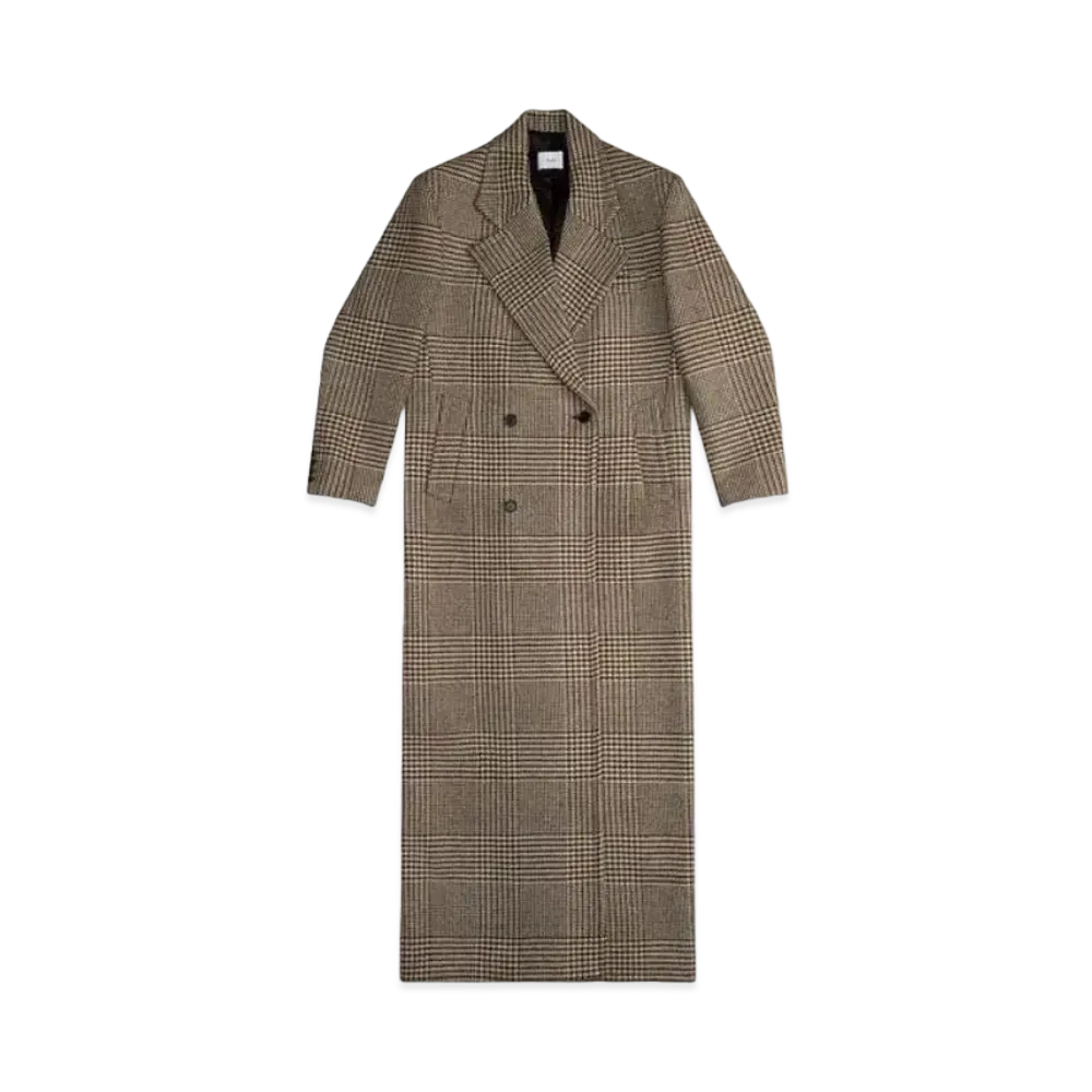 RHUDE Wool Houndstooth Coat "Multi"