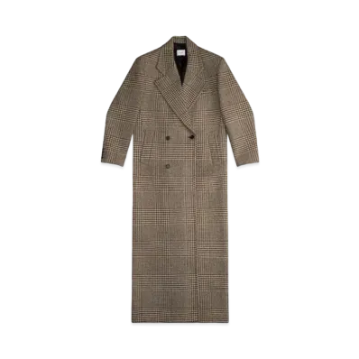 RHUDE Wool Houndstooth Coat "Multi"