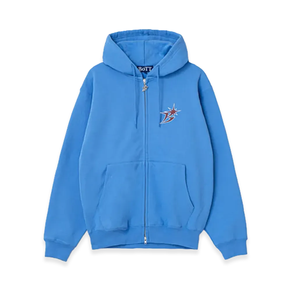 BoTT B Logo Zip Hoodie "Cobalt"