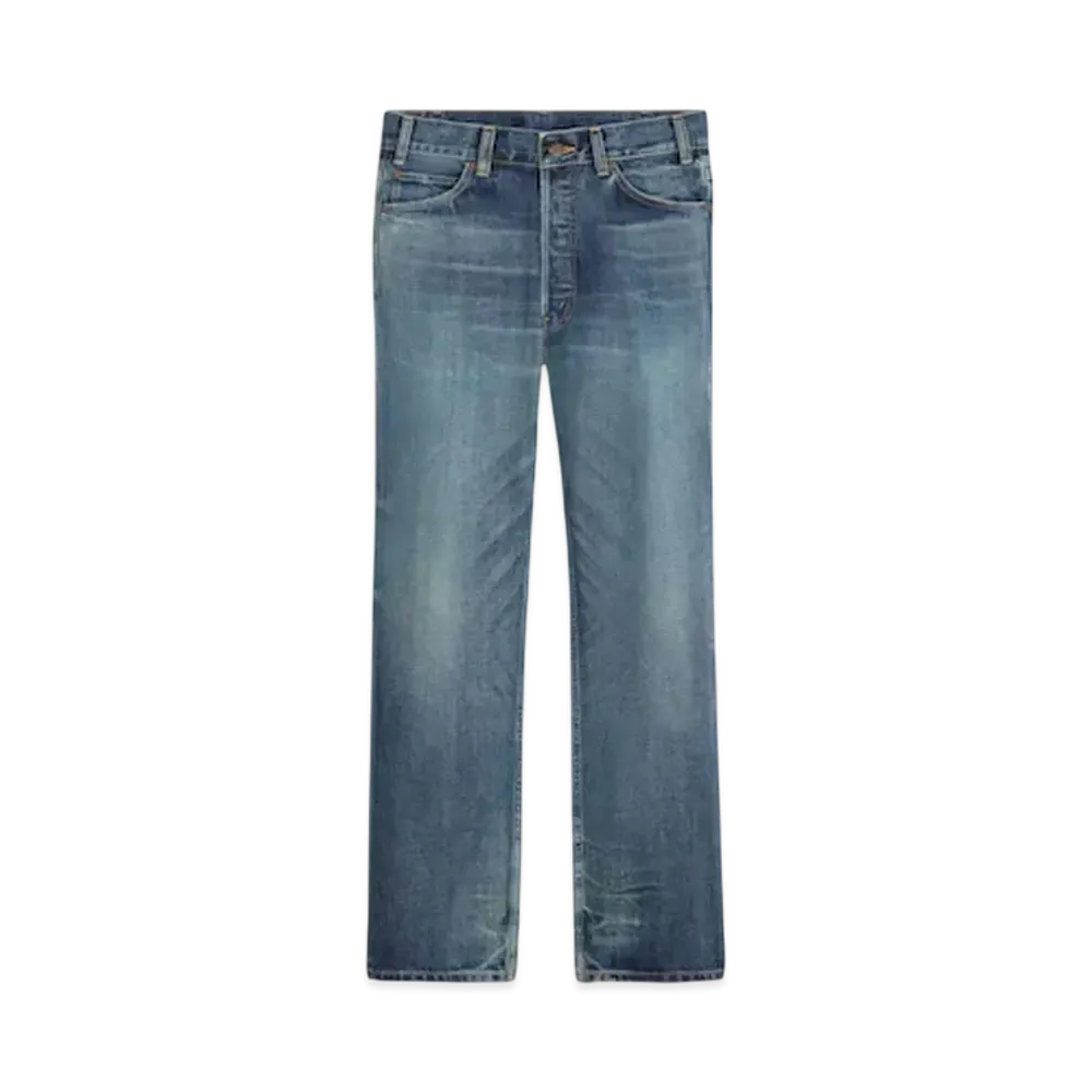 CELINE Men's Wesley Jeans in Midnight Sapphire Denim "-"